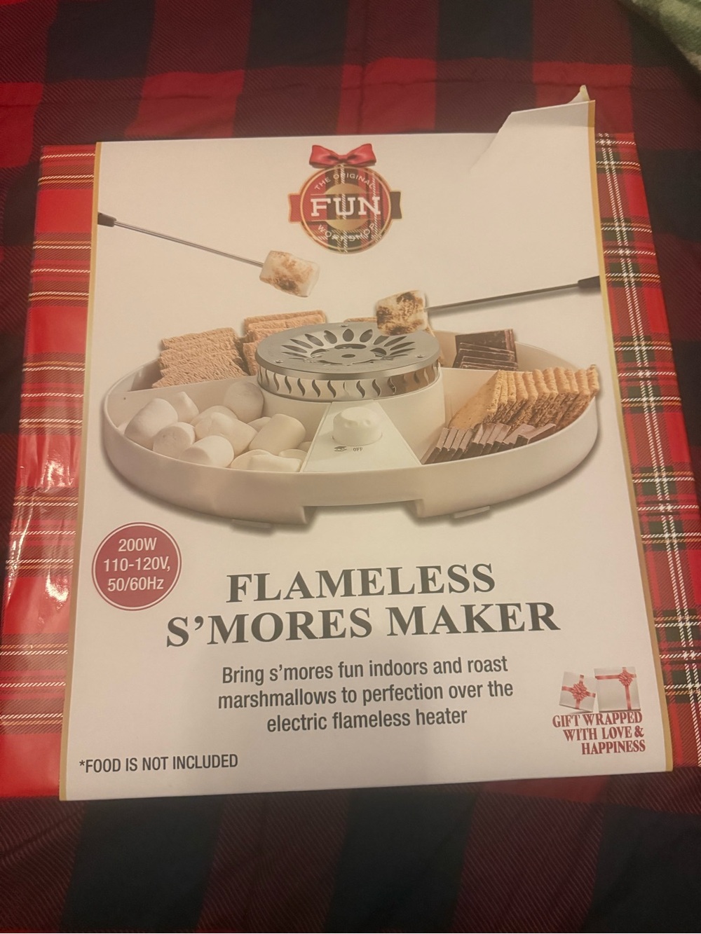 Flame-less S'mores Maker - White